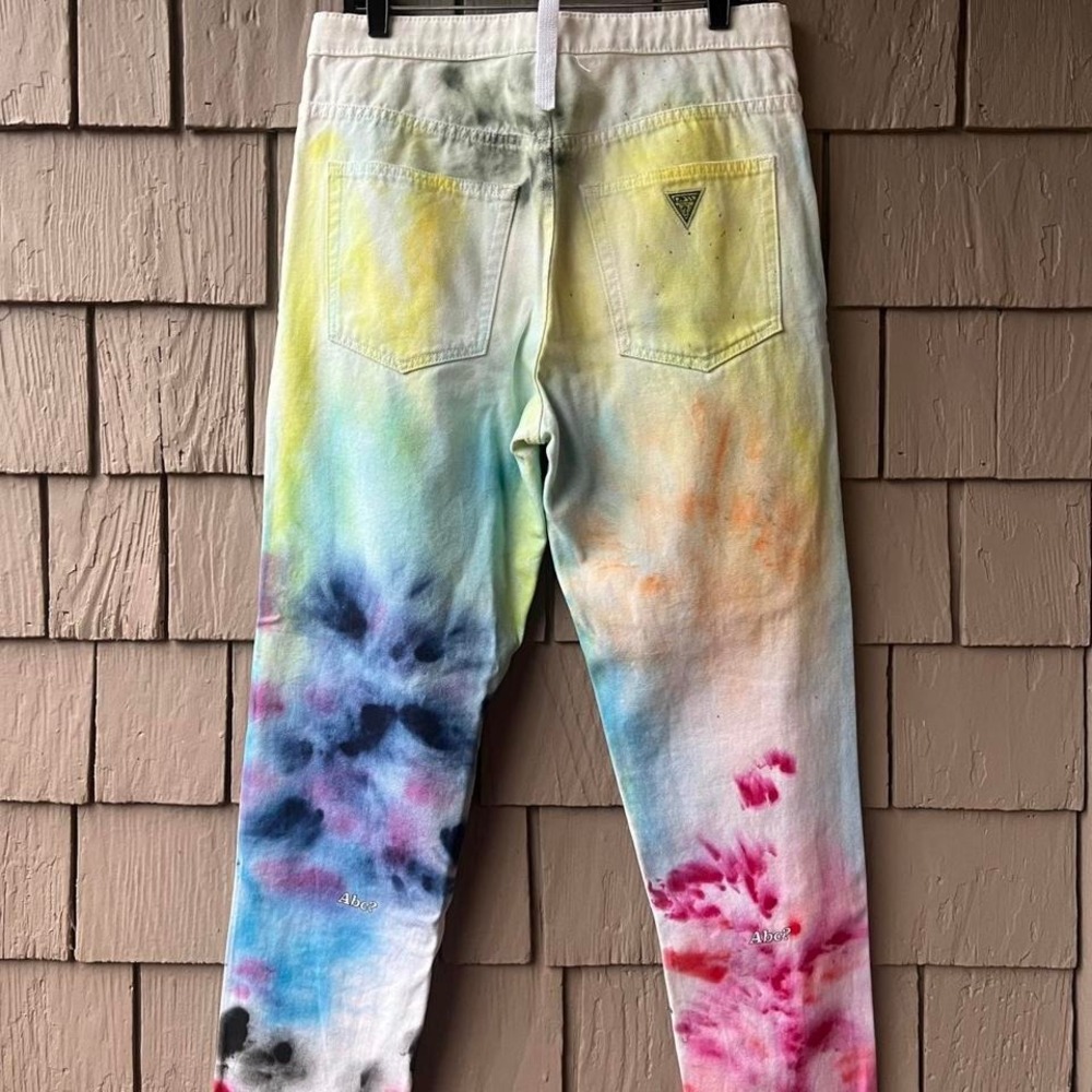 Abc. × Guess Jeans Crystal Infused ™ White Jean - Picture 3 of 3